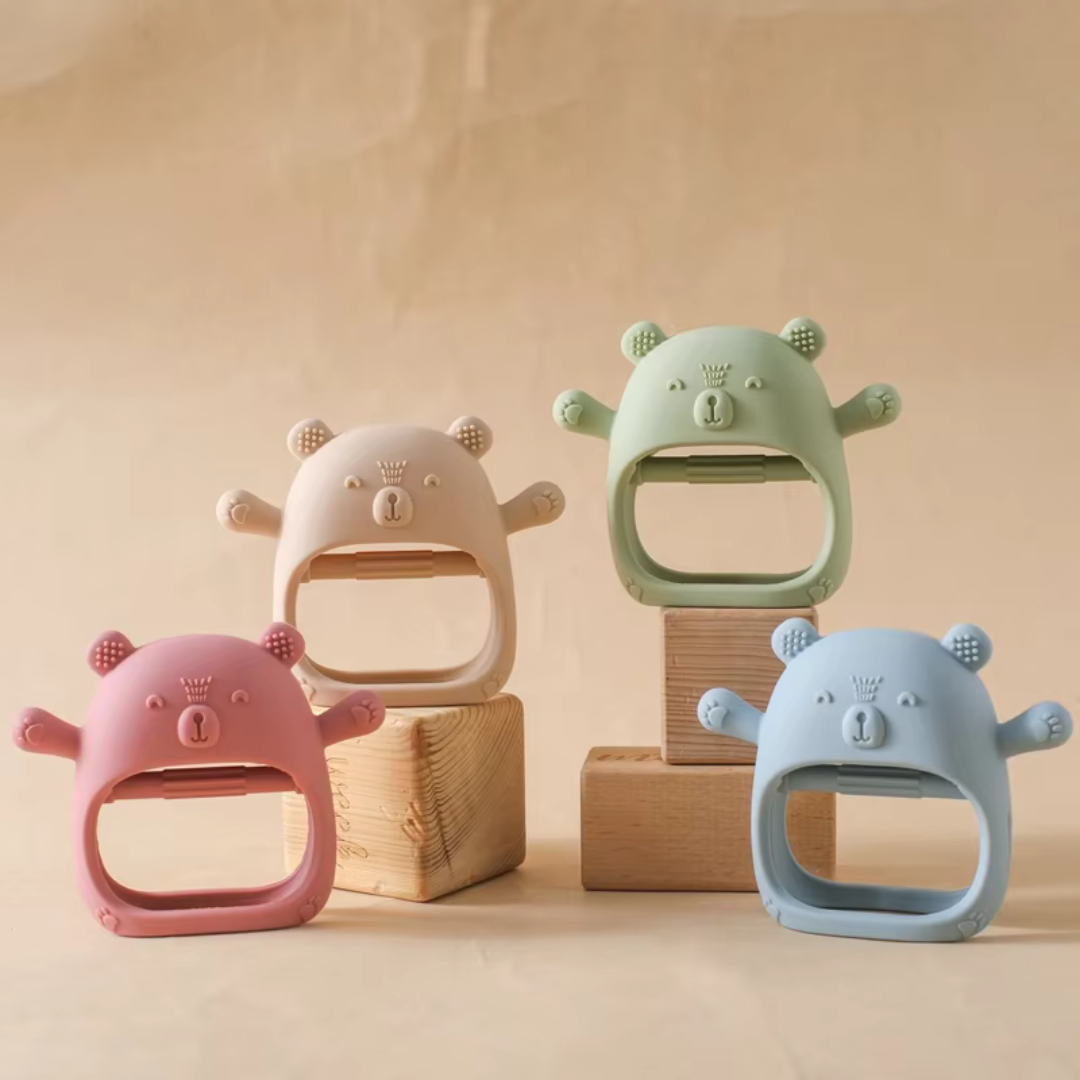 Cute Bear Silicone Baby Teether