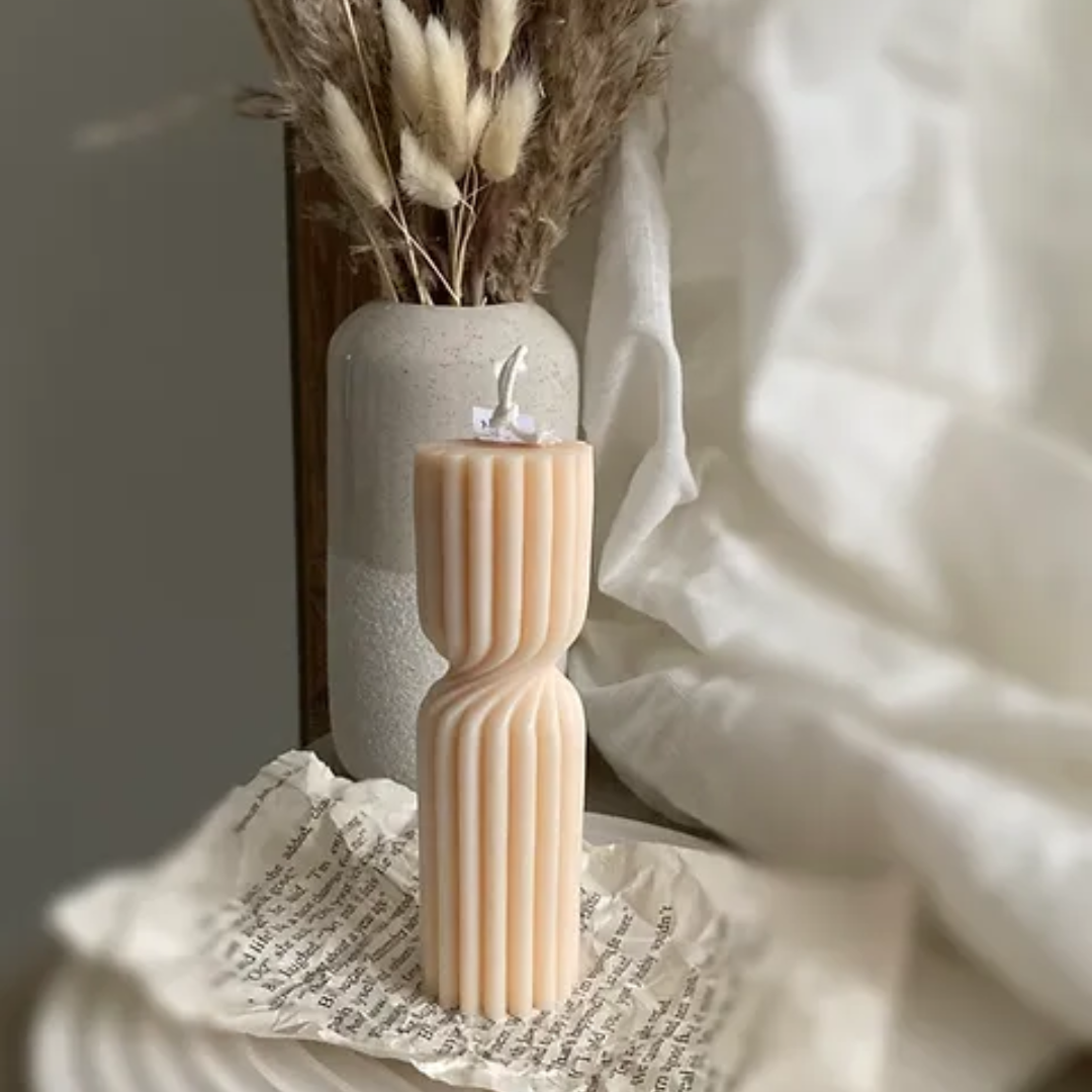 2 DIY Kerzen
