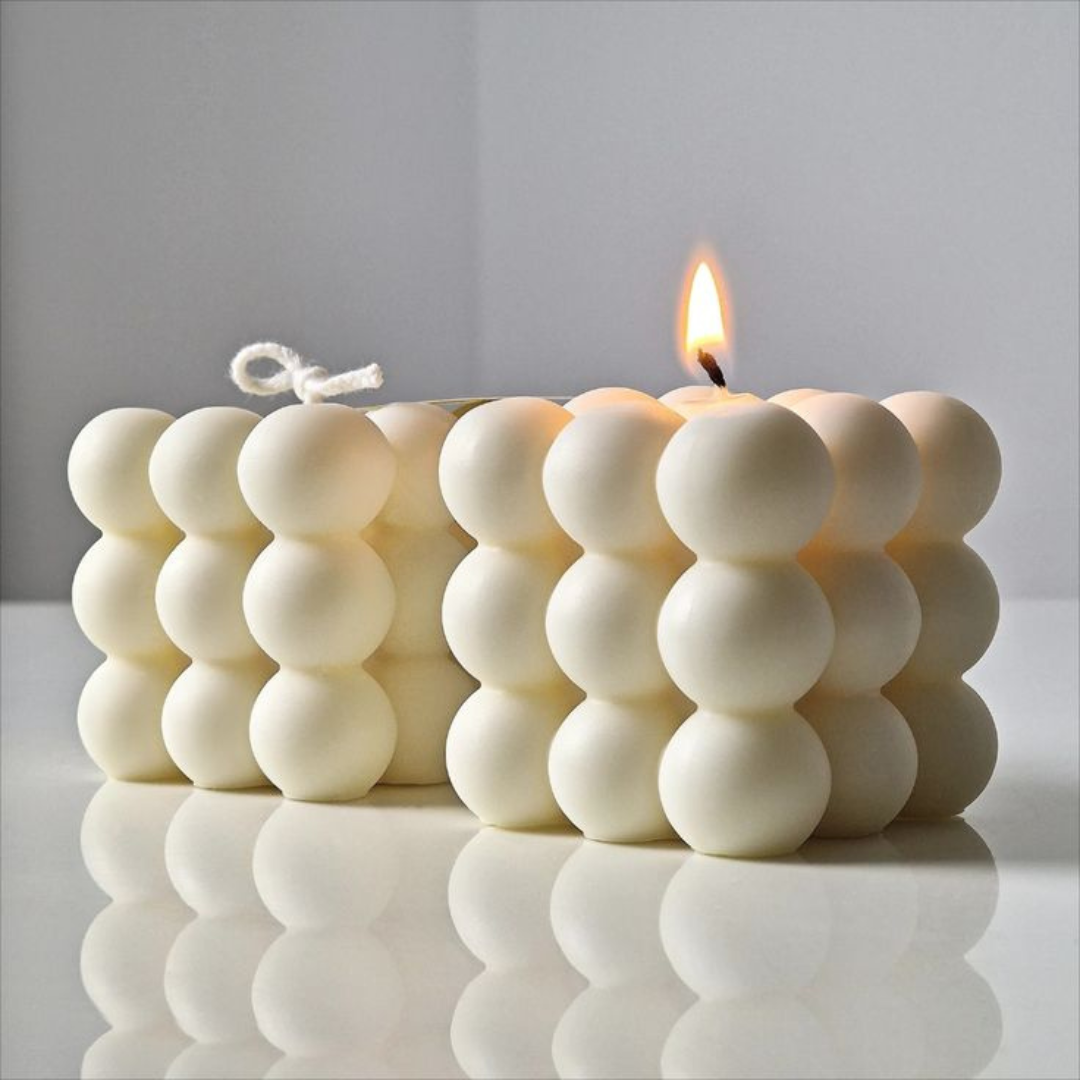 Bubble Cube Aroma Scented Candle