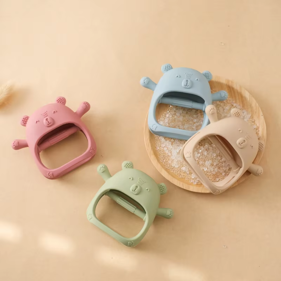 Cute Bear Silicone Baby Teether