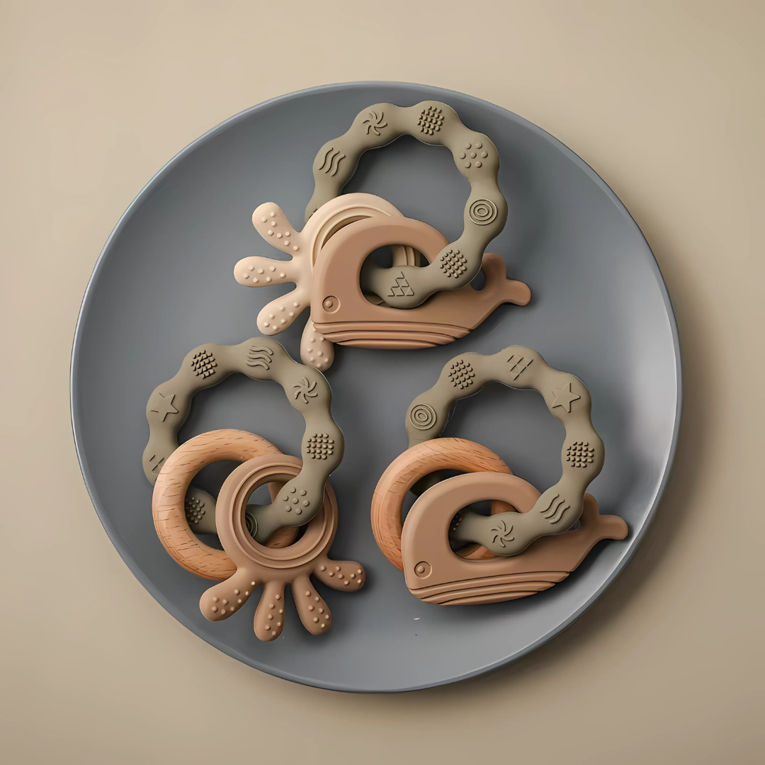 Baby Rattle Teether Toy
