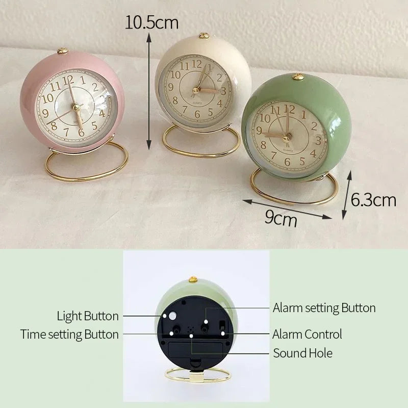 Table Nordic Retro Digital Alarm Clock