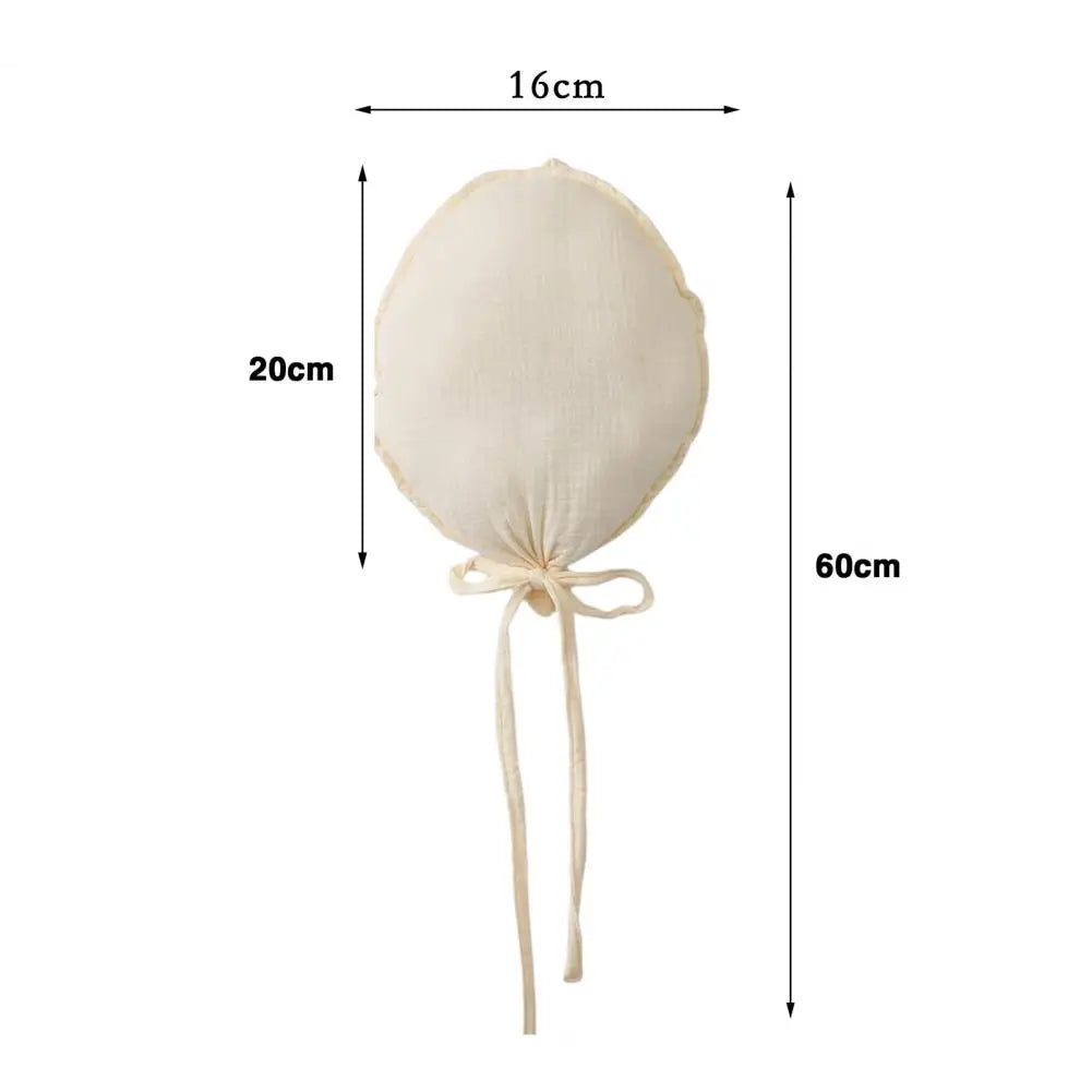 Soft Fabric Balloon Decoration for Baby Nursery