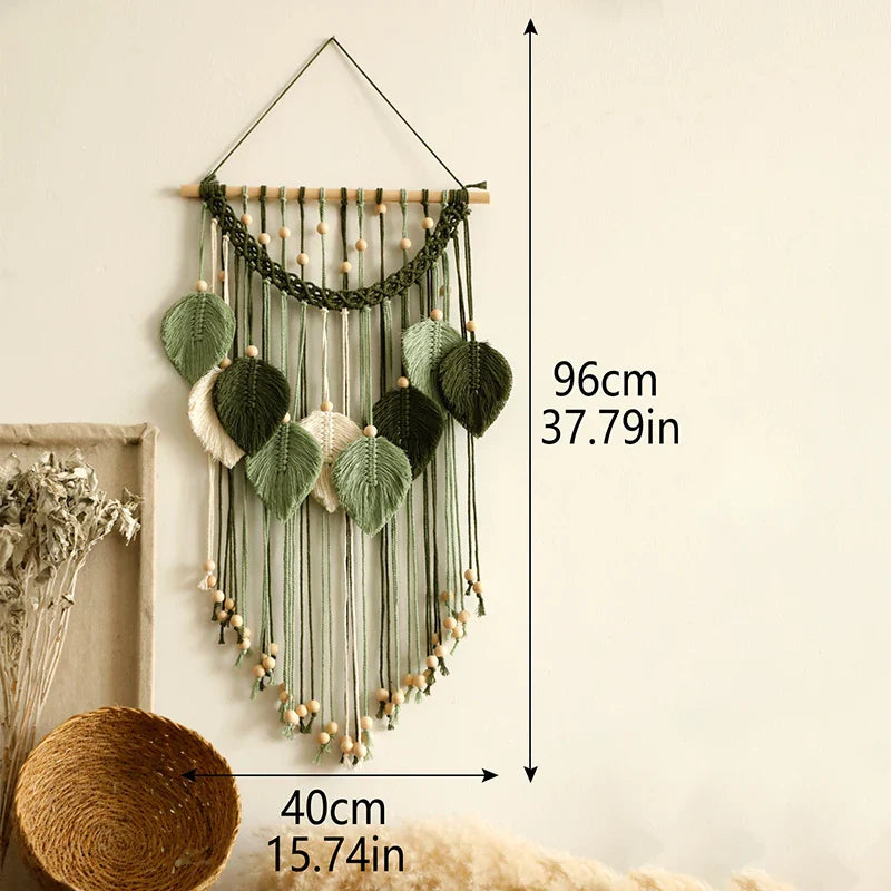 Boho-Chic Blattmotiv