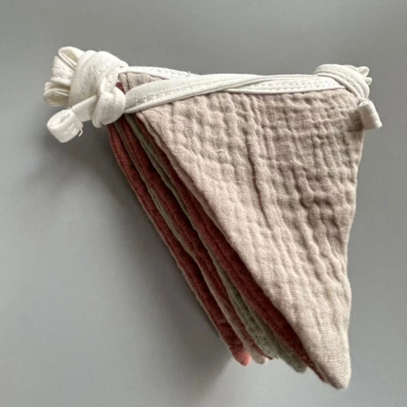 Cotton Garland Bunting for Baby Room –