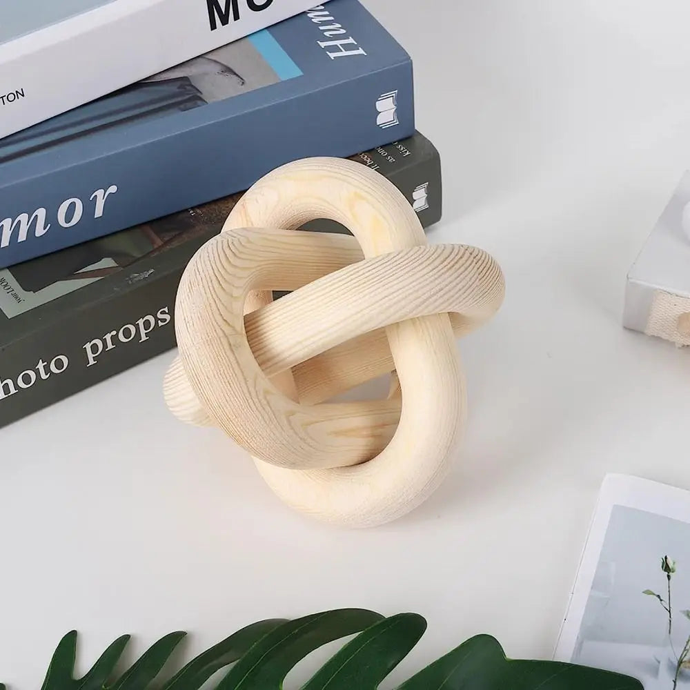 Decor Wood Chain Link Decor Shelf