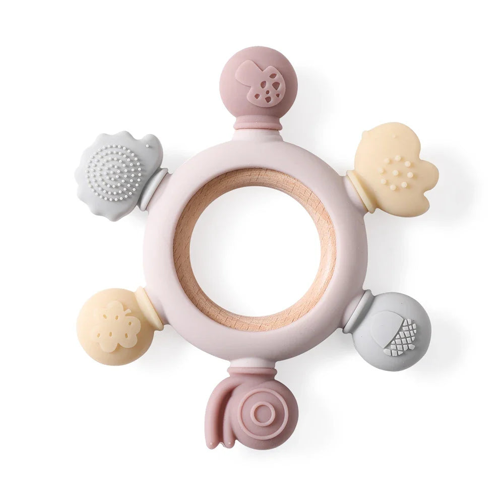 Baby Silicone Teething Ring