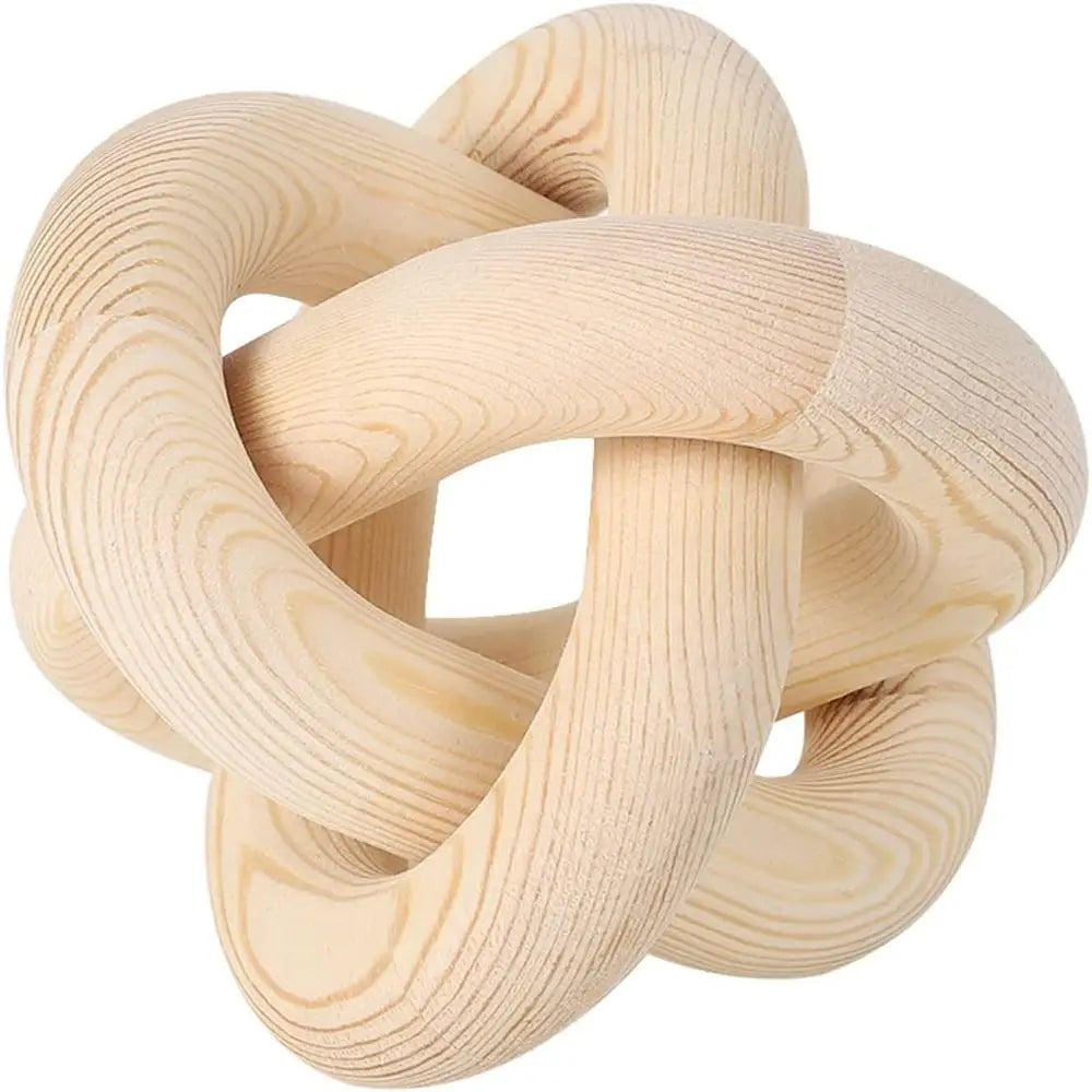 Decor Wood Chain Link Decor Shelf