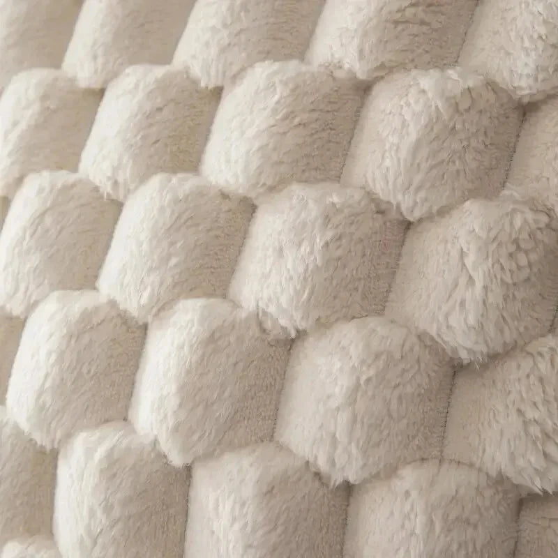 3D Soft Plush Cushion Cover