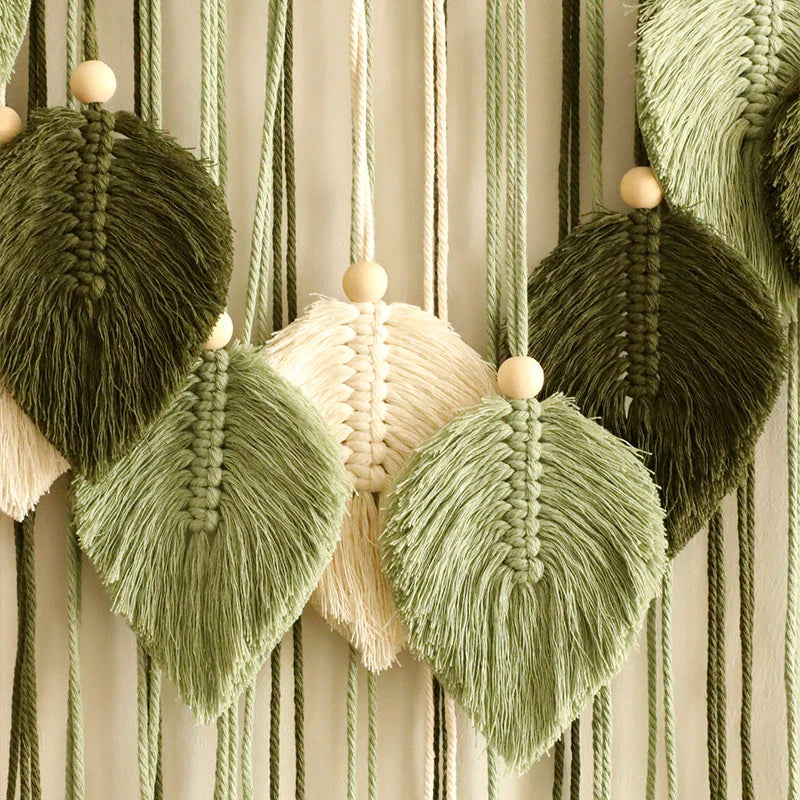 Boho-Chic Blattmotiv